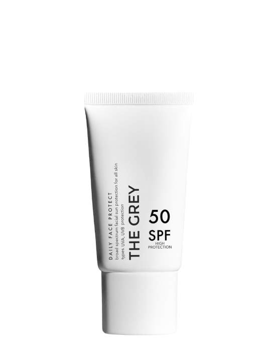 The Grey Men's Skincare: 50ml Daily face protect SPF50 - Transparent - beauty-men_0 | Luisa Via Roma