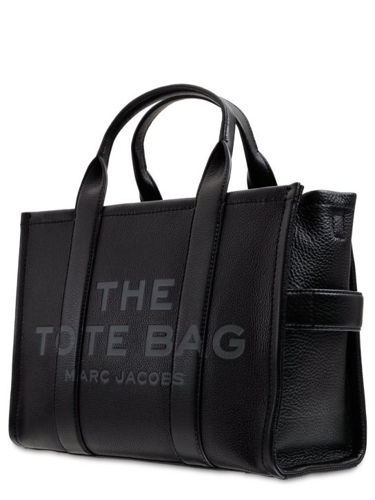 Marc Jacobs: The Medium Tote leather bag - Black - men_1 | Luisa Via Roma
