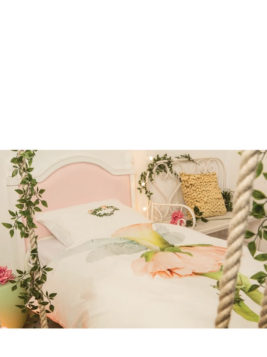 Snurk: Fairy organic cotton duvet cover set - White - kids-girls_1 | Luisa Via Roma