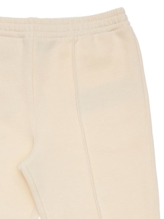 Gucci: Pantalon de survêtement en coton - Blanc - kids-boys_1 | Luisa Via Roma