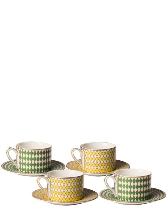 Polspotten: Set de 4 tazas de té - Multi-colour - ecraft_0 | Luisa Via Roma