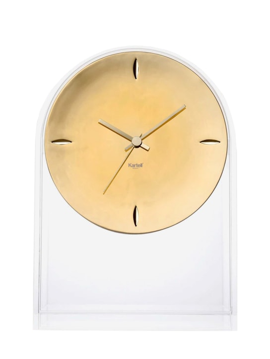 Kartell: Air du Temps clock - Gold - ecraft_0 | Luisa Via Roma