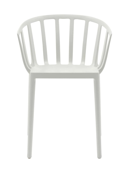Kartell: Lot de 2 chaises Venice - Blanc - ecraft_0 | Luisa Via Roma