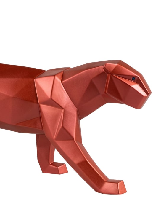 Lladrò: Panther figurine - Red - ecraft_1 | Luisa Via Roma