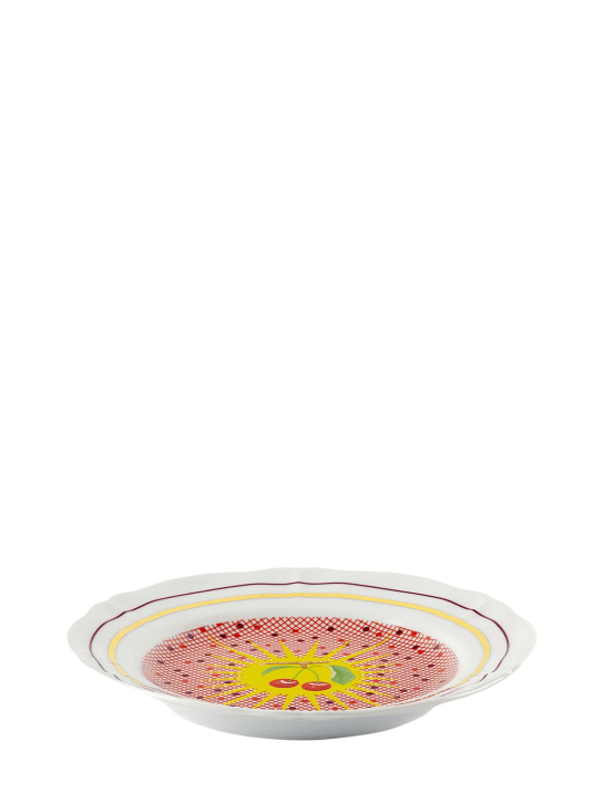 Bitossi Home: Cherry fruit plate - Multicolor - ecraft_1 | Luisa Via Roma
