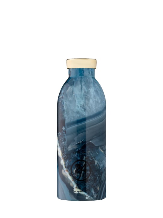 24bottles: 500ML Agate Clima Bottle - Blue - men_0 | Luisa Via Roma