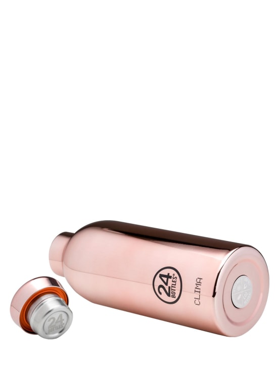24bottles: 500ml Rose Gold Clima Bottle - Pink - women_1 | Luisa Via Roma