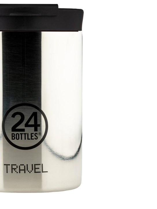 24bottles: Gobelet Trabel en acier miroir 350 ml - Argent - ecraft_1 | Luisa Via Roma