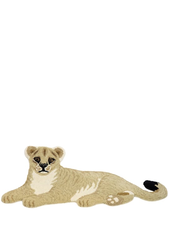 Studio Maleki: Baby lion rug - Brown - ecraft_0 | Luisa Via Roma