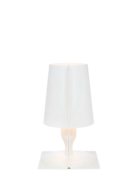 Kartell: Lampe de table Take - White - ecraft_1 | Luisa Via Roma