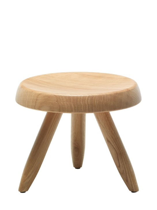 Cassina: Tabouret Berger stool - Brown - ecraft_0 | Luisa Via Roma