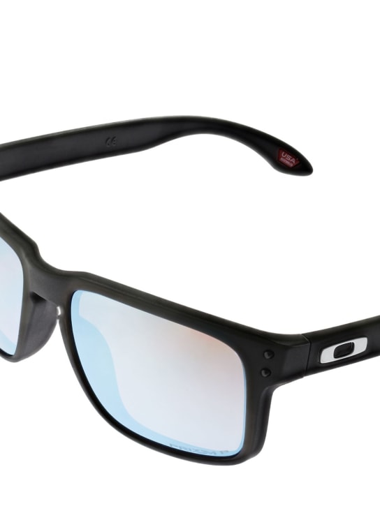 Oakley: Holbrook Prizm sunglasses - Schwarz/Blau - women_1 | Luisa Via Roma