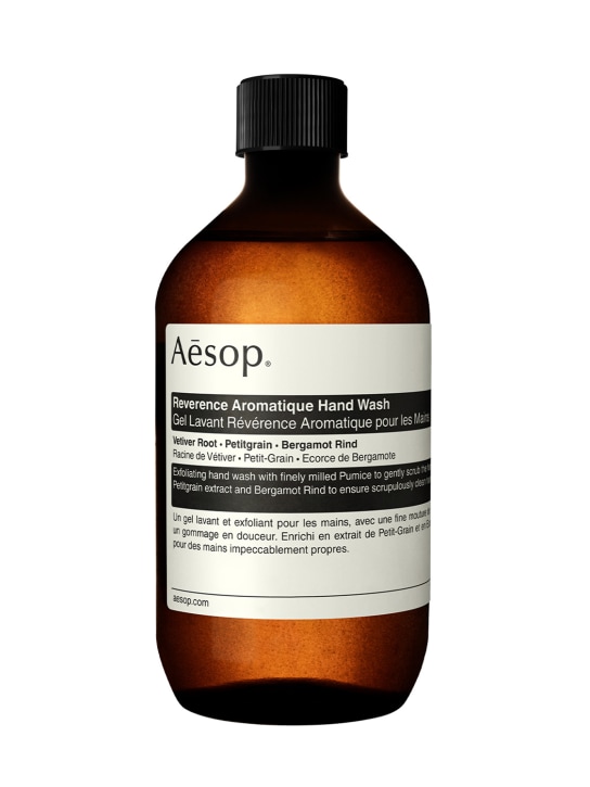 AESOP: Savon main Reverence Aromatique 500 ml - Transparent - beauty-men_0 | Luisa Via Roma