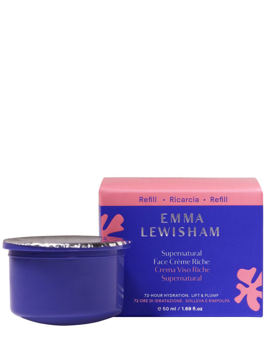 Emma Lewisham: Supernatural Peptide Refill Crème 50ml - Trasparente - beauty-women_0 | Luisa Via Roma