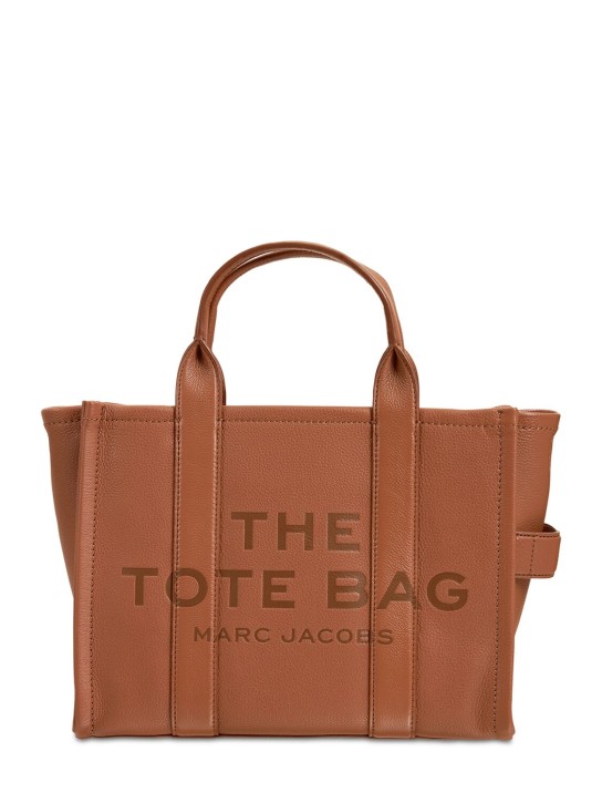 Marc Jacobs: The Medium Tote leather bag - Argan Oil - women_0 | Luisa Via Roma