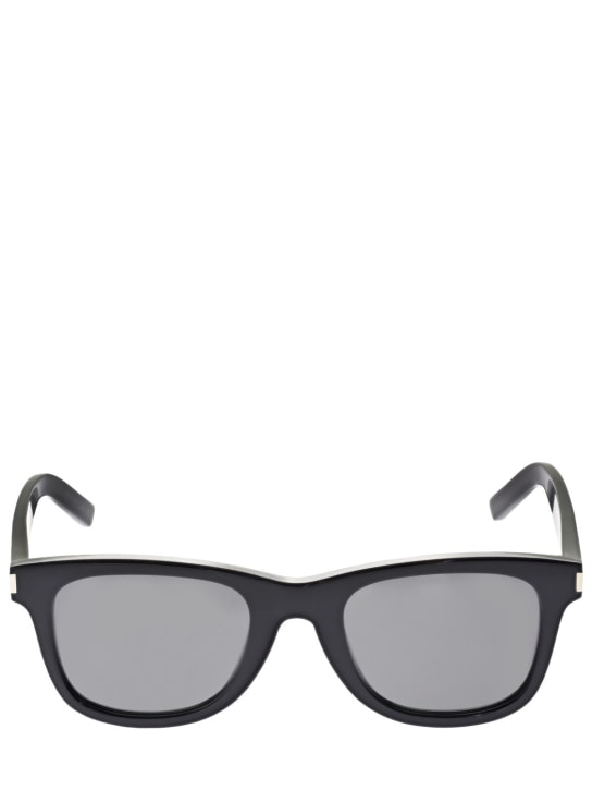 Saint Laurent: Classic SL 51 acetate sunglasses - Black - women_0 | Luisa Via Roma