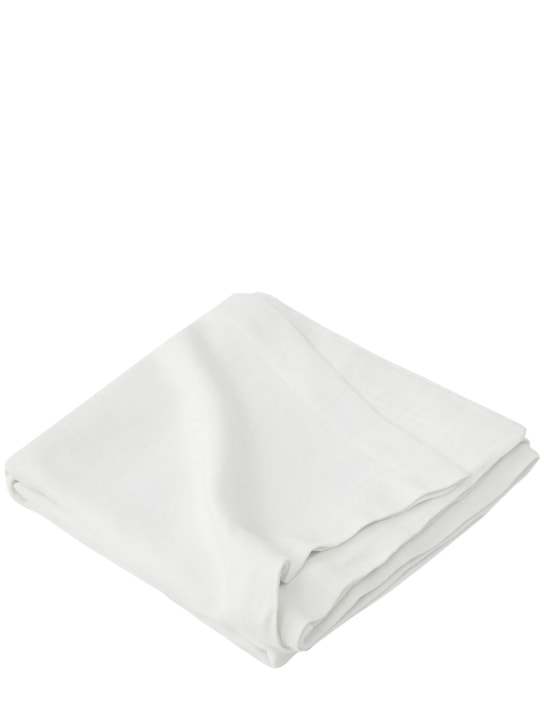 Tekla: Linen Tablecloth - Porcelaine - ecraft_0 | Luisa Via Roma