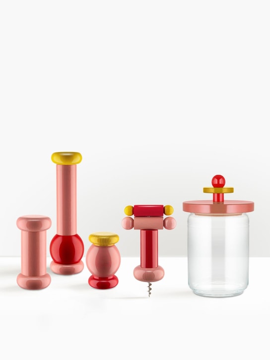 Alessi: Twergi salt & pepper grinder - Pink/Multi - ecraft_1 | Luisa Via Roma