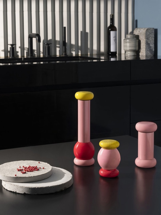 Alessi: Twergi salt & pepper grinder - Pink/Multi - ecraft_1 | Luisa Via Roma