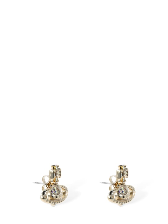 Vivienne Westwood: Mayfair bas relief stud earrings - women_1 | Luisa Via Roma