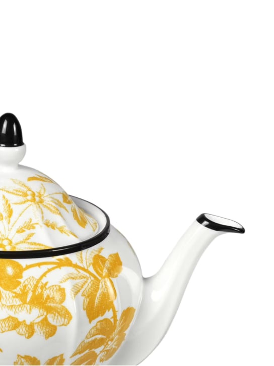 Gucci: Herbarium porcelain teapot - Sunset Yellow - ecraft_1 | Luisa Via Roma