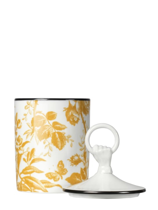 Gucci: Herbarium porcelain candle - Sunset Yellow - ecraft_1 | Luisa Via Roma