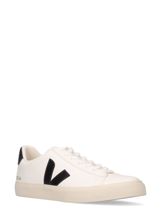 Veja: Sneakers en cuir Campo 20 mm - Blanc - men_1 | Luisa Via Roma