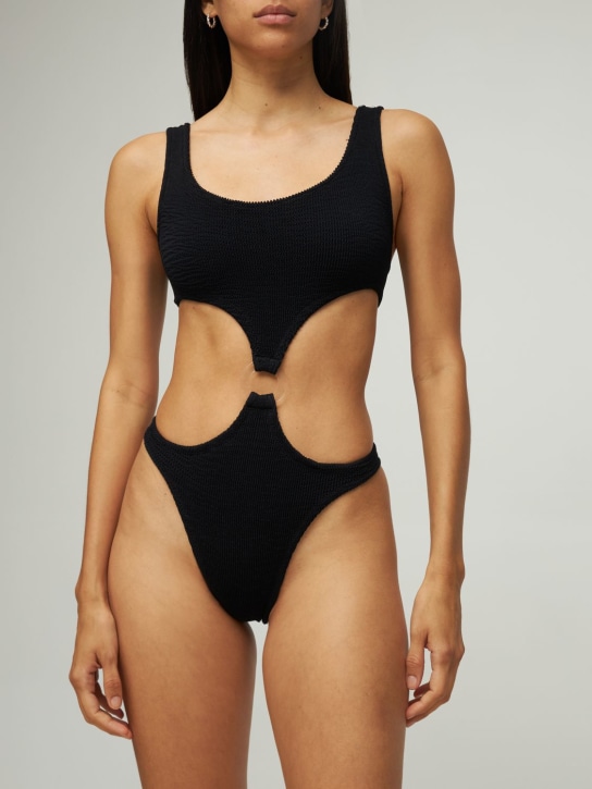 Reina Olga: Augusta one piece swimsuit - Black - women_1 | Luisa Via Roma