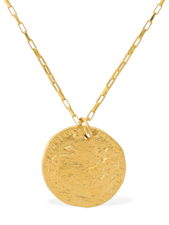 Alighieri: Medium Leone long necklace - Gold - men_0 | Luisa Via Roma