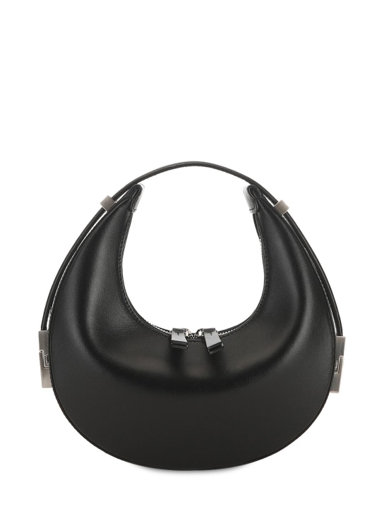 Osoi: Mini Toni leather top handle bag - Black - women_0 | Luisa Via Roma