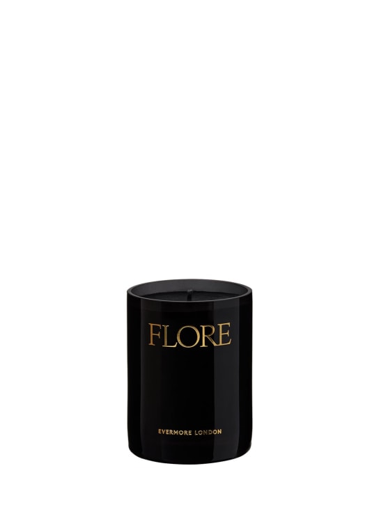Evermore: Bougie parfumée Flore 300 g - Noir - ecraft_0 | Luisa Via Roma