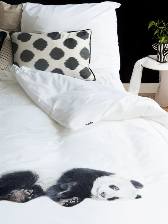 Snurk: Panda organic cotton duvet cover set - White - kids-boys_1 | Luisa Via Roma