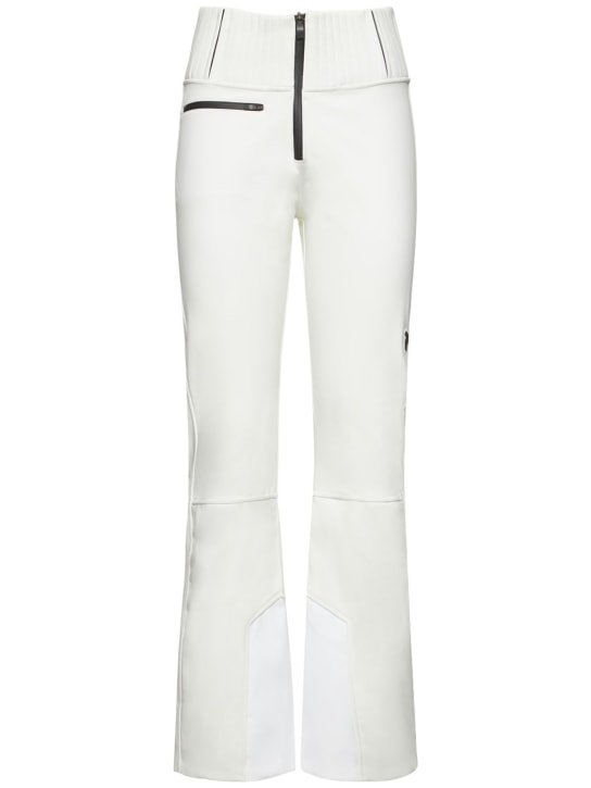 Peak Performance: Pantalon stretch taille haute - Blanc - women_0 | Luisa Via Roma
