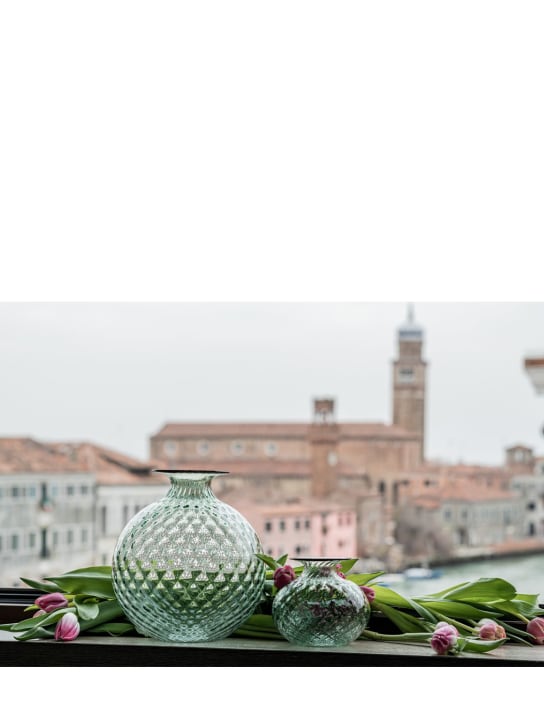 Venini: Monofiori Balloton vase - Green - ecraft_1 | Luisa Via Roma