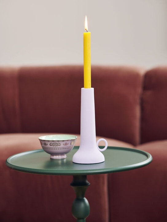 Polspotten: S Spartan candle holder - Lilac - ecraft_1 | Luisa Via Roma