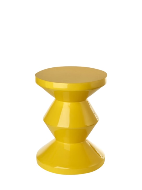 Polspotten: Zig Zag stool - Yellow - ecraft_0 | Luisa Via Roma