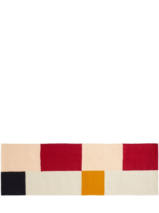 HAY: Ethan Cook Flat Works Double Stack rug - Multicolor - ecraft_0 | Luisa Via Roma