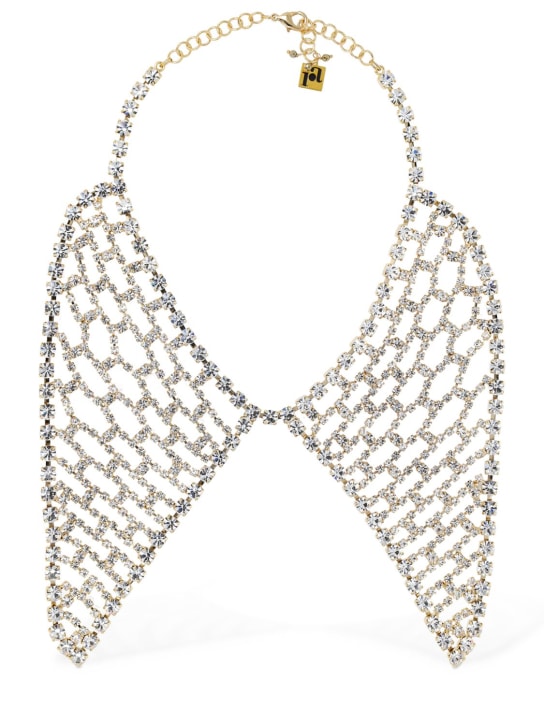 Rosantica: Tricot crystal statement collar - women_0 | Luisa Via Roma