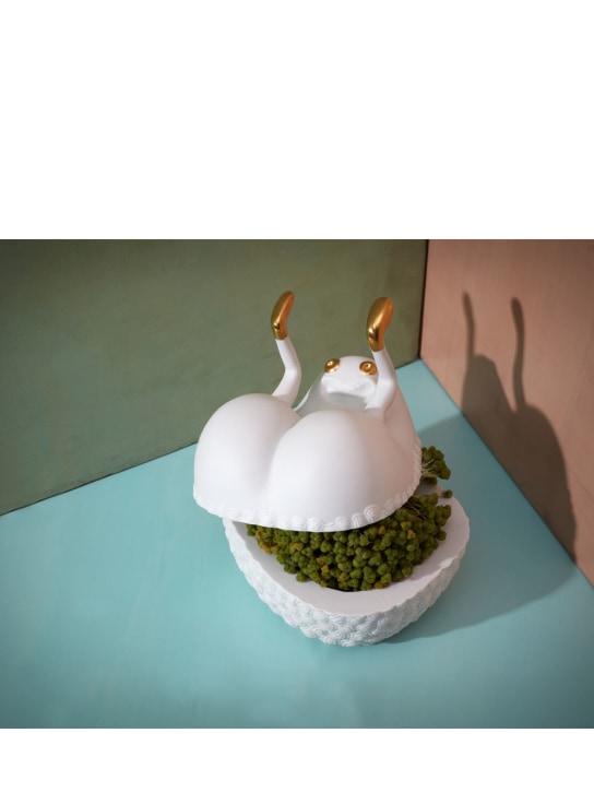 L'objet: Boîte Haas Butts Up - Blanc/Or - ecraft_1 | Luisa Via Roma