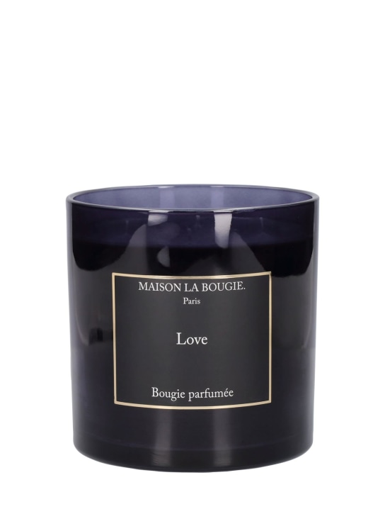 Maison La Bougie: Bougie parfumée Love 1,4 kg - Violet - ecraft_0 | Luisa Via Roma