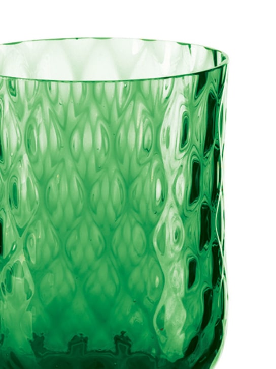 Cabana: Balloton Green water glass - Green - ecraft_1 | Luisa Via Roma