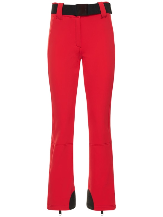 Goldbergh: Pippa softshell ski pants - Red - women_0 | Luisa Via Roma