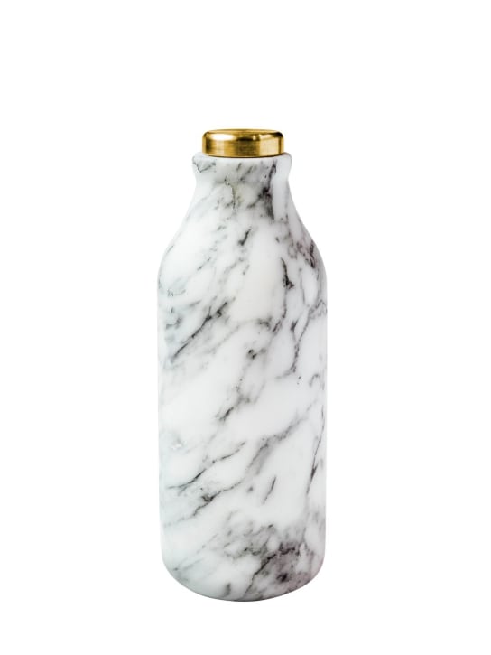 Editions Milano: Mr Bottle Arabescato marble - Arabescato - ecraft_0 | Luisa Via Roma