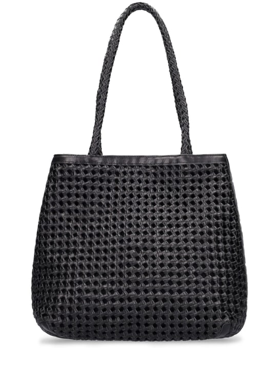 Bembien: Olivia leather shoulder bag - Black - women_0 | Luisa Via Roma