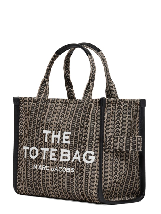 Marc Jacobs: The Medium Tote monogram bag - Beige - men_1 | Luisa Via Roma