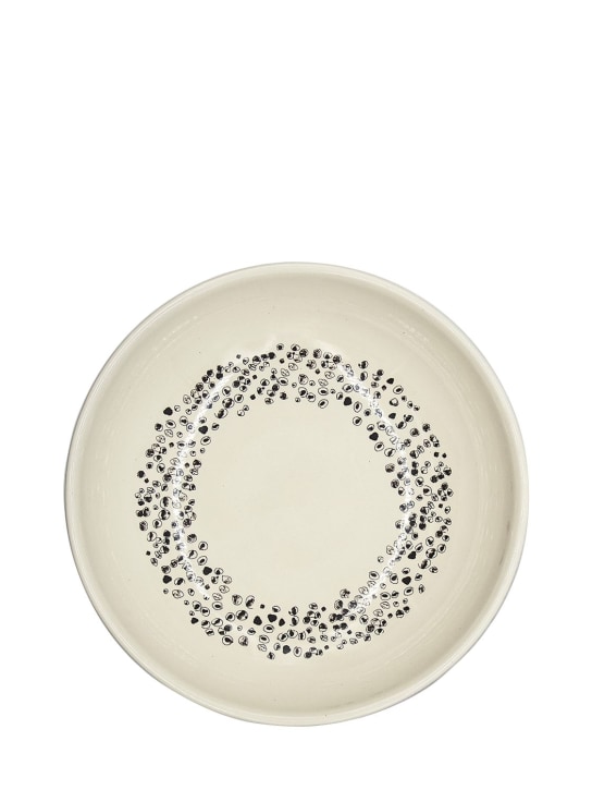 Casa Marras: Geometric Pois pasta bowl - Beige - ecraft_0 | Luisa Via Roma