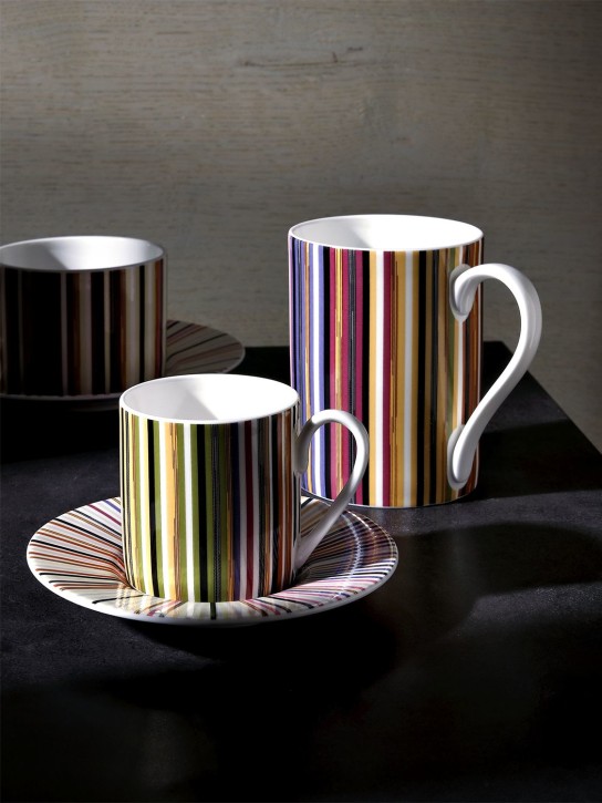 Missoni Home: Stripes Jenkins mug - Multicolor - ecraft_1 | Luisa Via Roma