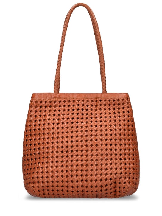 Bembien: Olivia leather shoulder bag - Sienna - women_0 | Luisa Via Roma