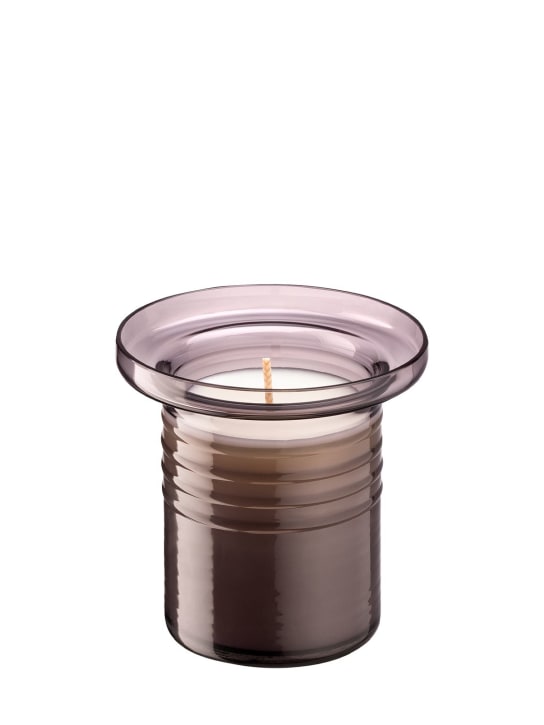 Aina Kari: Royal B. Murano glass candle - Purple - ecraft_0 | Luisa Via Roma