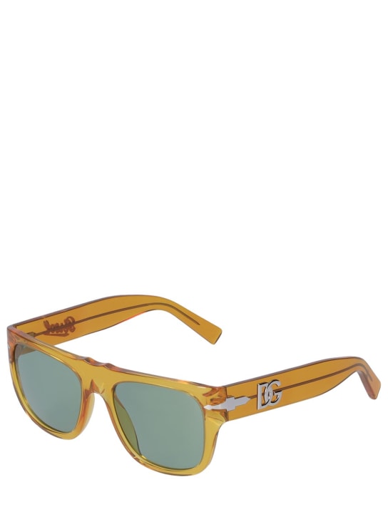 Dolce&Gabbana: D&G x Persol squared acetate sunglasses - women_1 | Luisa Via Roma
